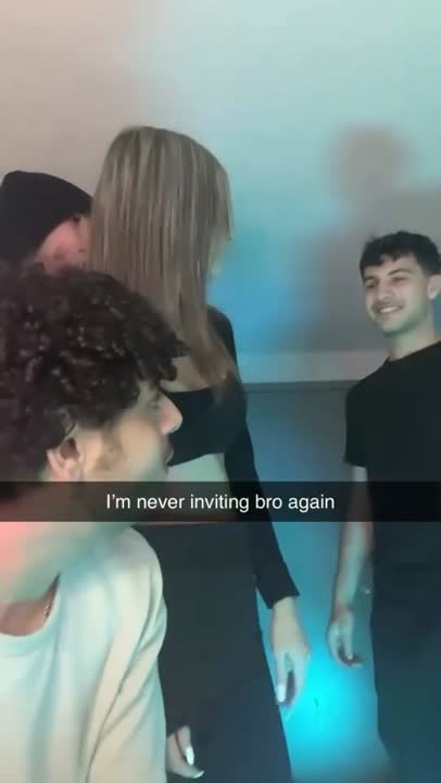 Viral skit — I'm never inviting bro again