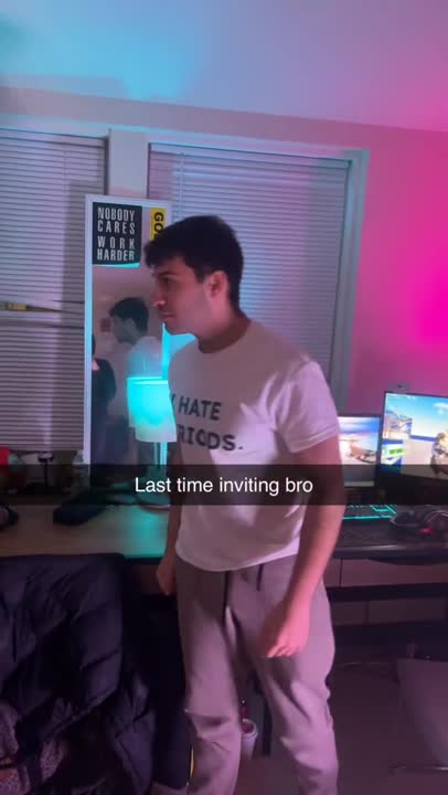 Viral skit — Last time inviting bro